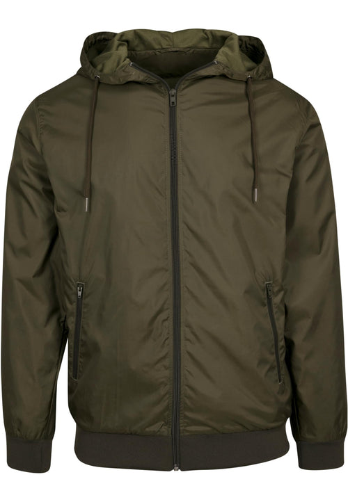 Coupe-vent Wind Runner BY016 olive - vue de face