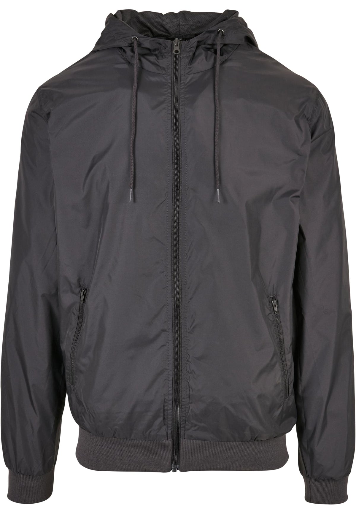 Coupe-vent Wind Runner BY016 gris anthracite - vue de face