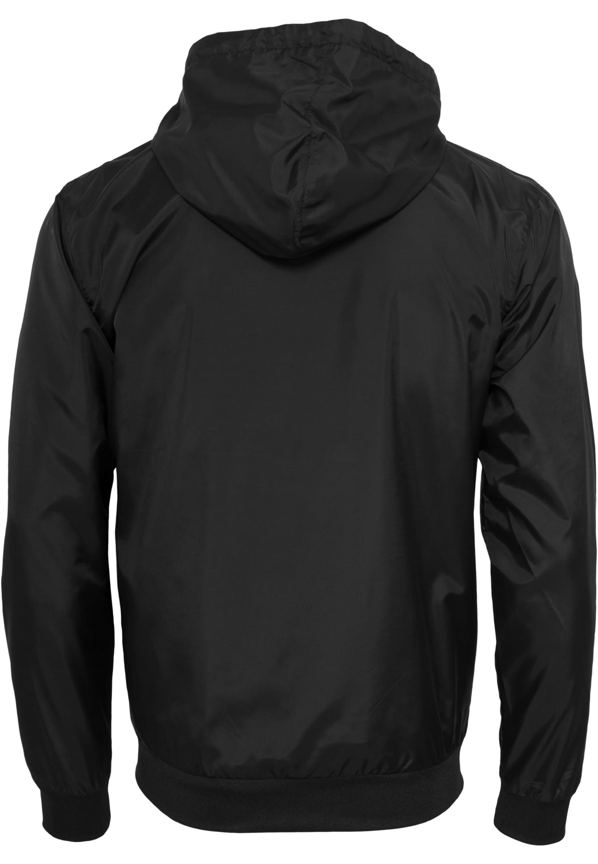 Coupe-vent Wind Runner BY016 noir et rouge - vue de dos