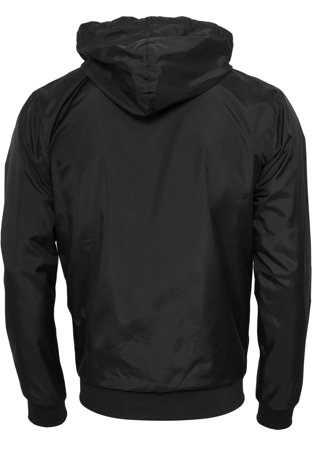 Coupe-vent Wind Runner BY016 noir et blanc - vue de dos