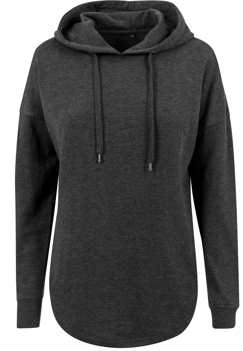 Sweat à capuche femme oversize MF037 anthracite - vue de face