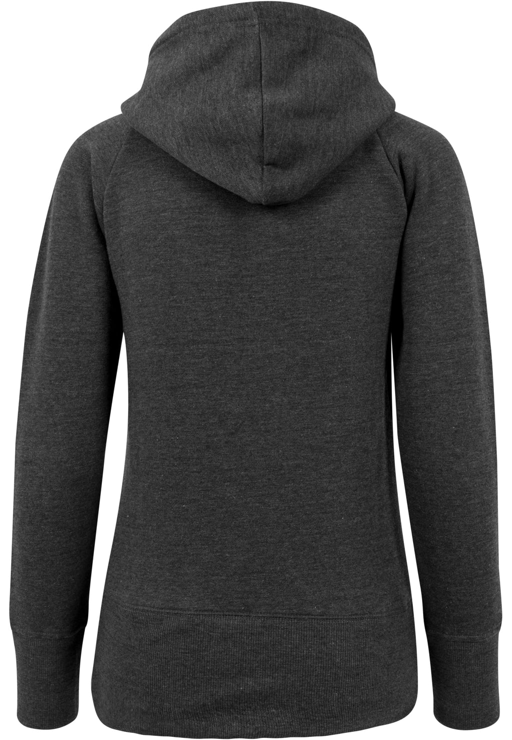 Sweat à capuche femme MF043 anthracite - vue de dos