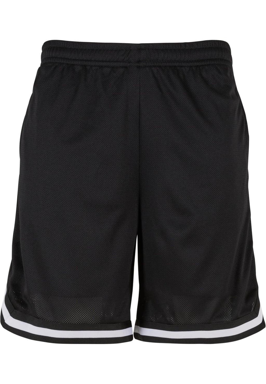 Short mesh bicolore BY047 noir et blanc - vue de face
