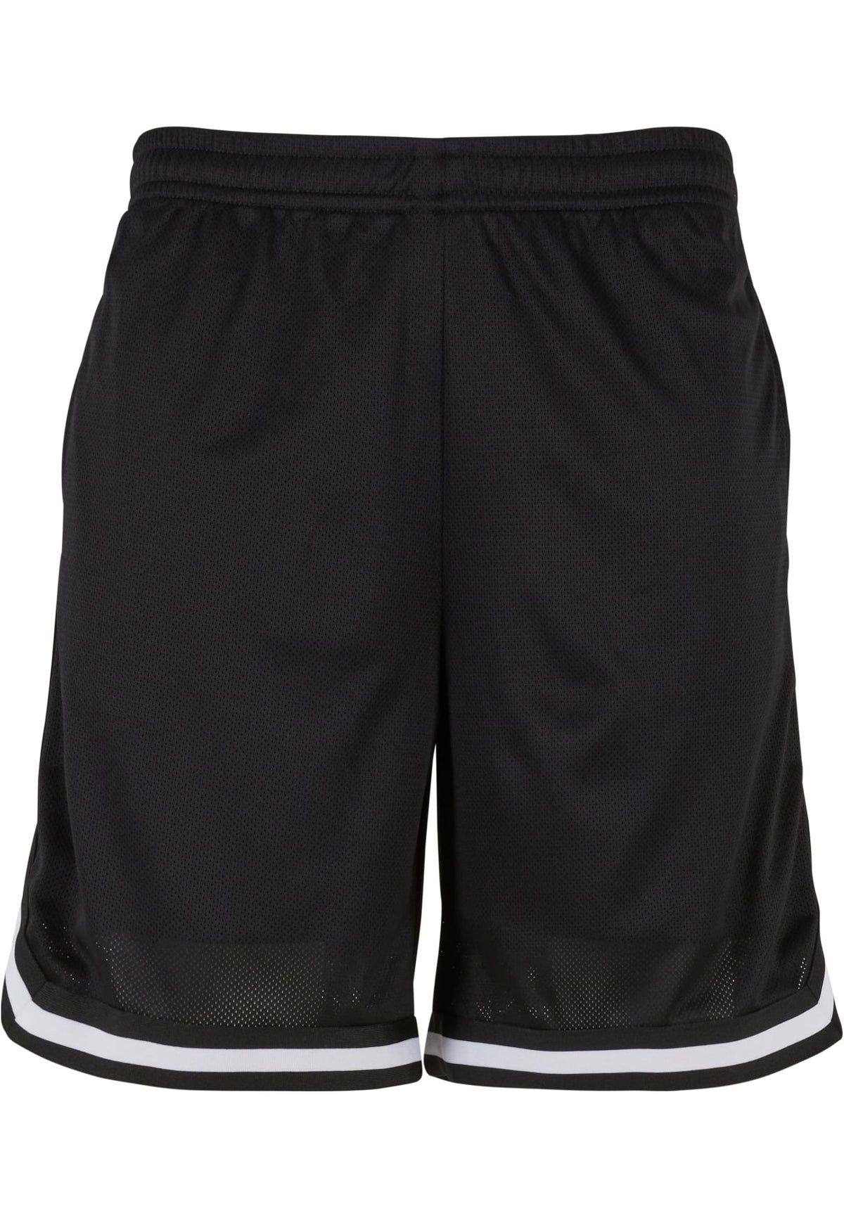 Short mesh bicolore BY047 noir et blanc - vue de face