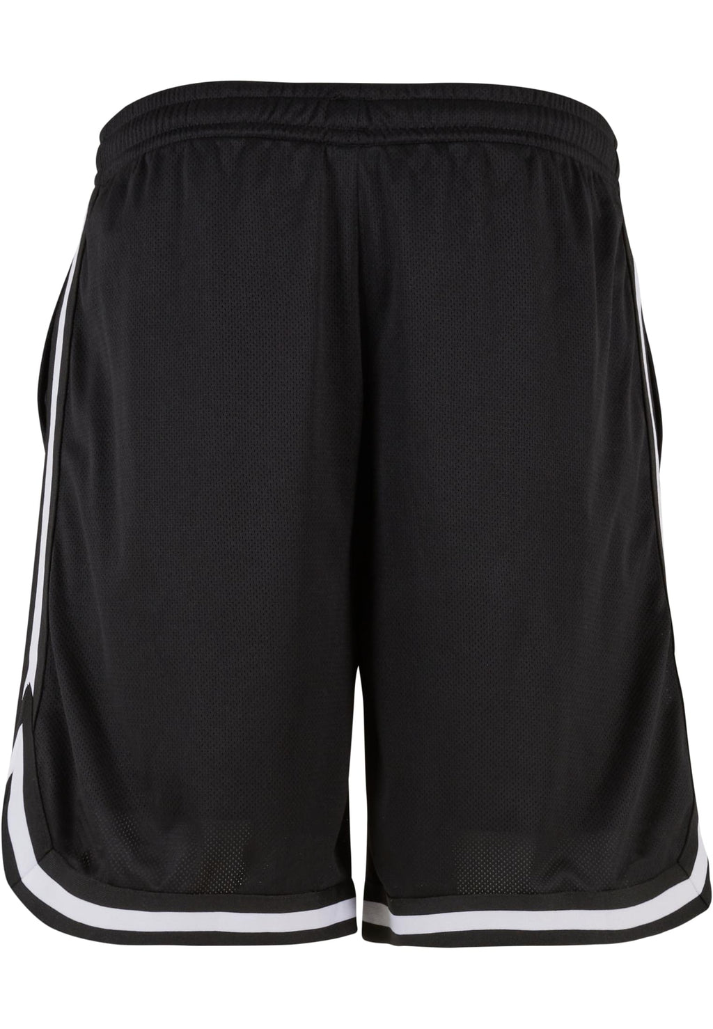 Short mesh bicolore BY047 noir et blanc - vue de dos