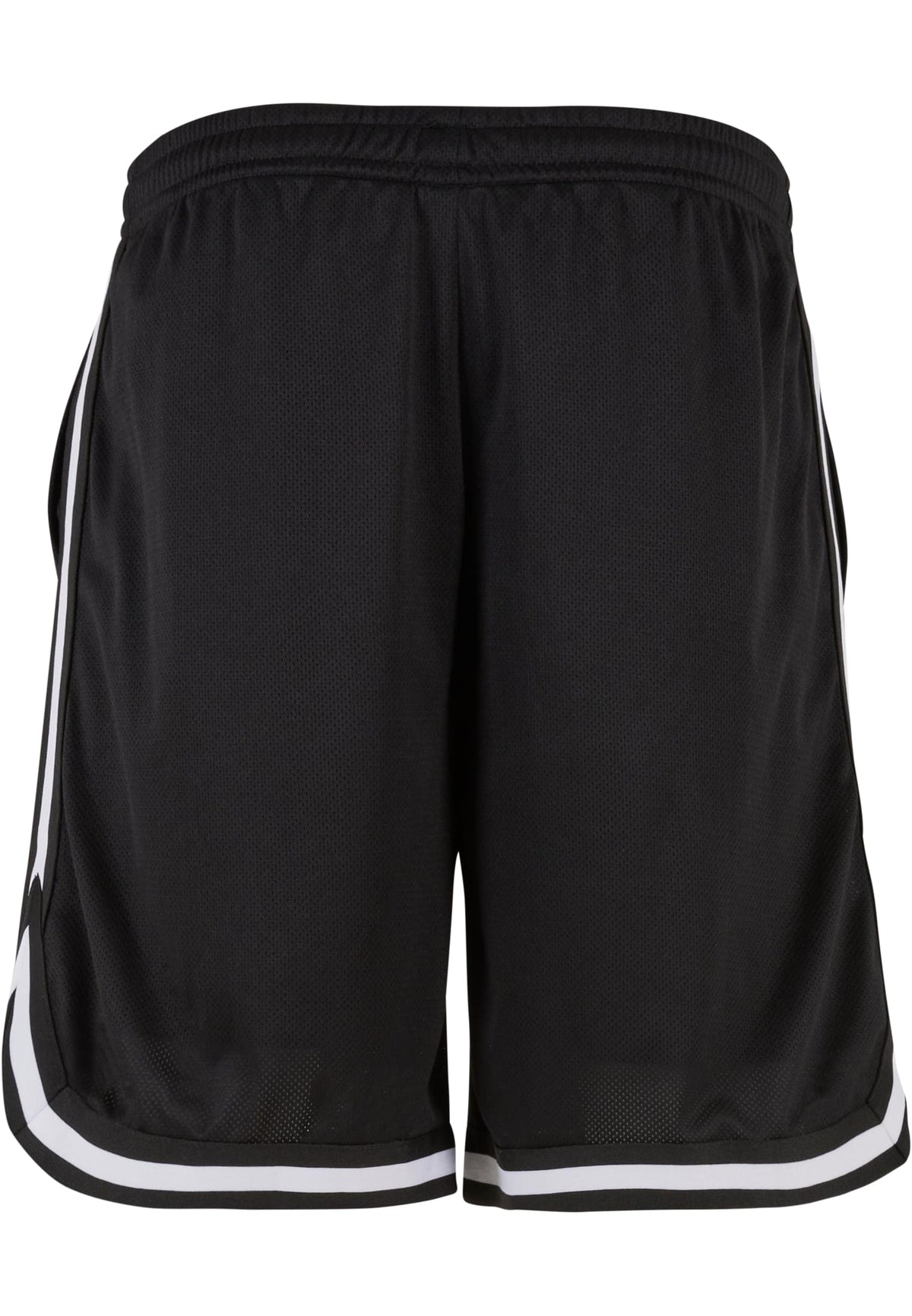 Short mesh bicolore BY047 noir et blanc - vue de dos