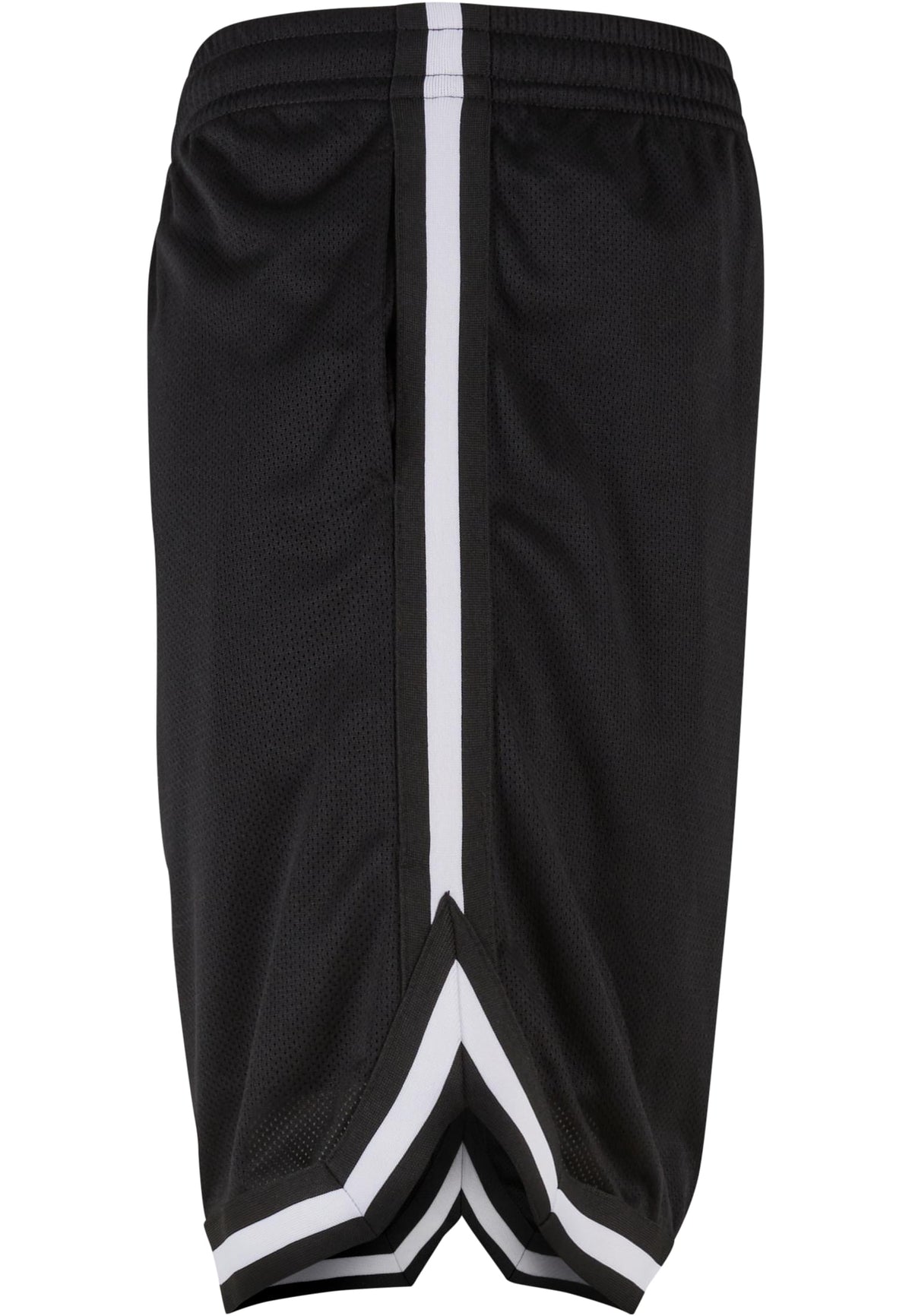 Short mesh bicolore BY047 noir et blanc - detail