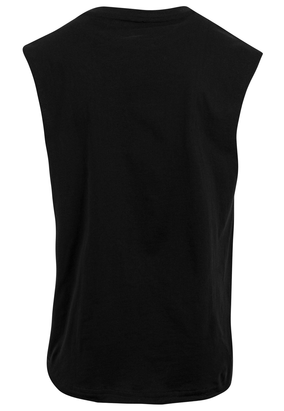 T-shirt sans manches BY049 noir - vue de dos