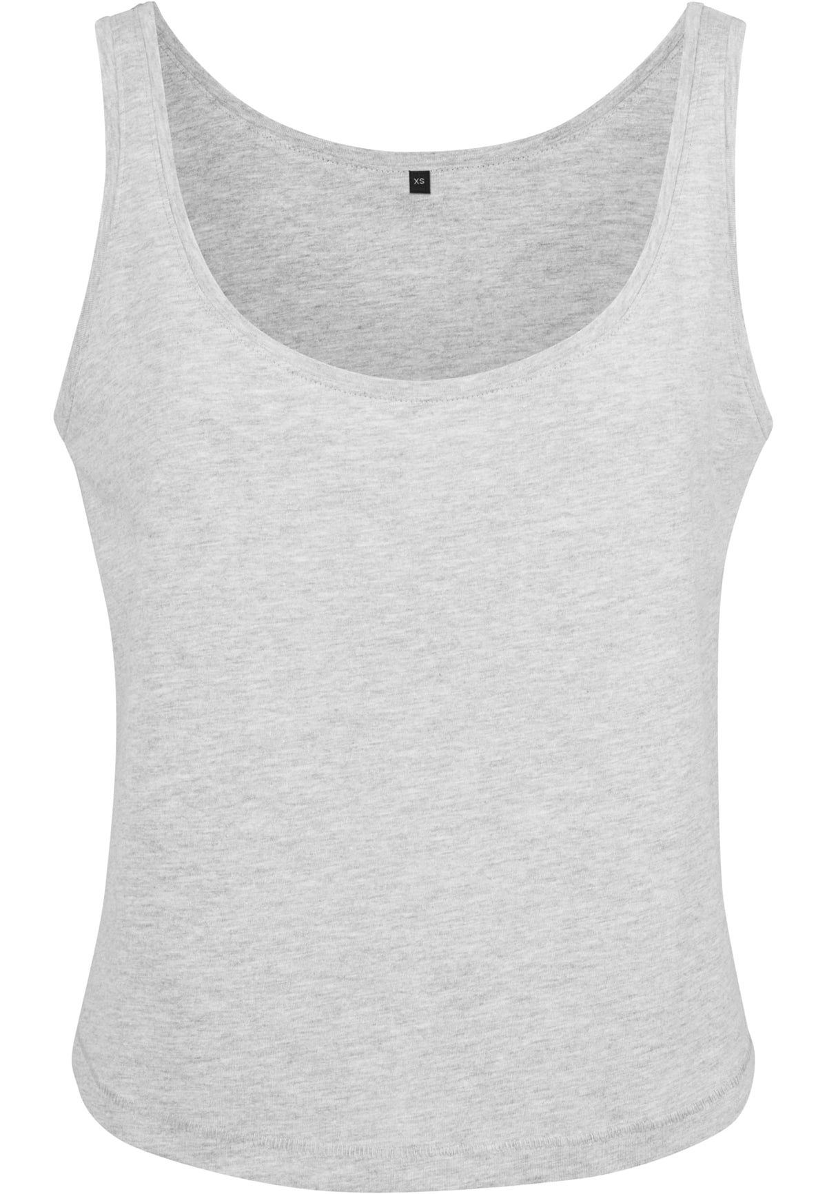 Débardeur femme oversize MF051 gris chiné - vue de face
