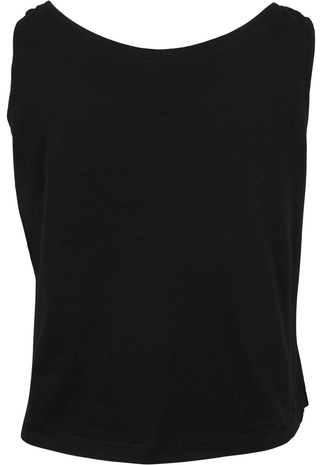 Débardeur femme oversize MF051 noir - vue de dos