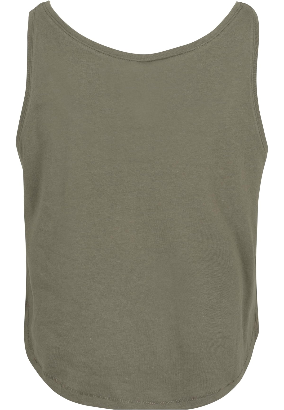 Débardeur femme oversize MF051 olive - vue de dos