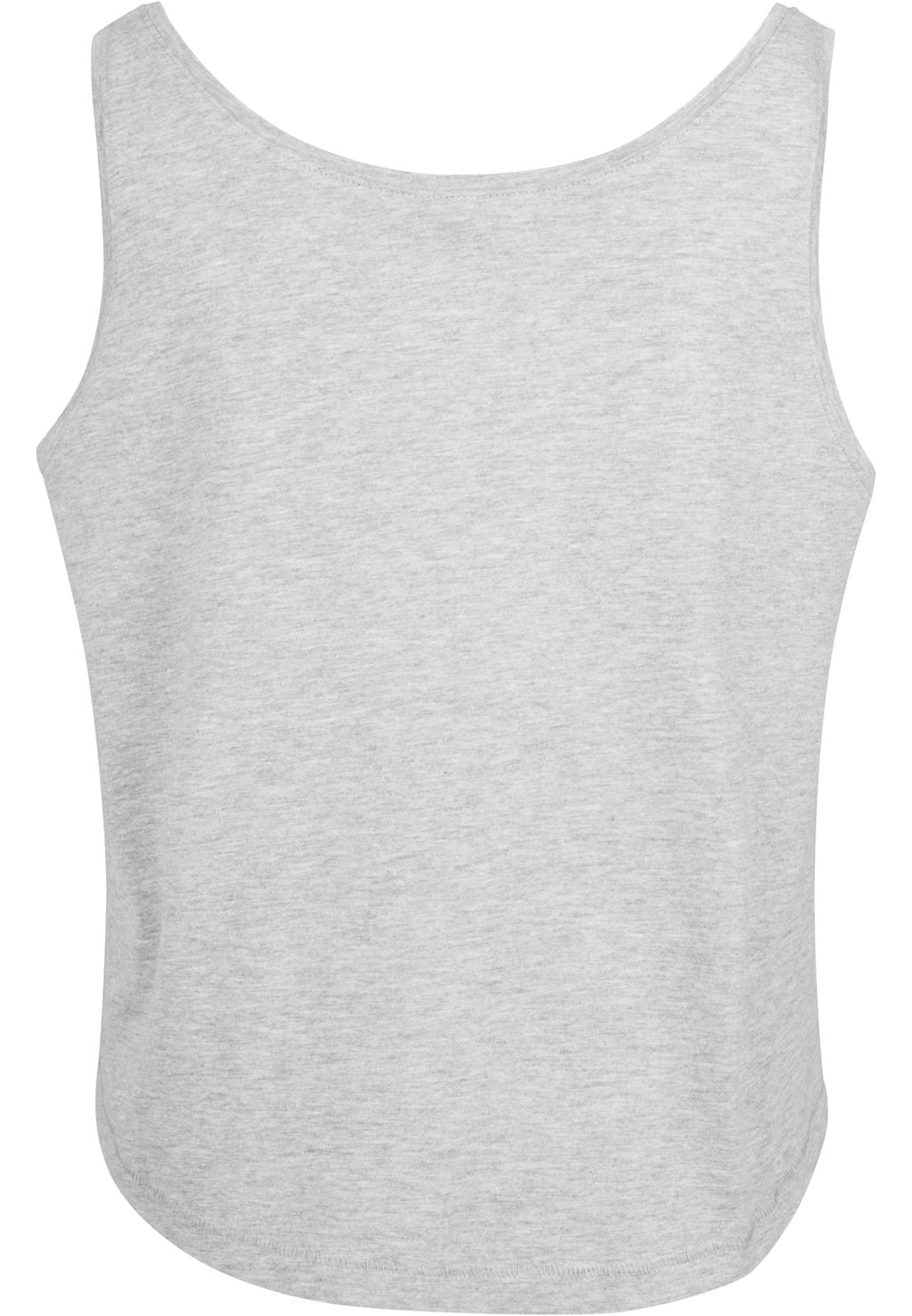 Débardeur femme oversize MF051 gris chiné - vue de dos