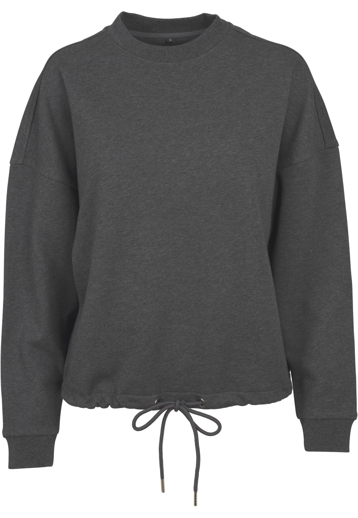 Sweat col rond femme léger MF058 anthracite - vue de face