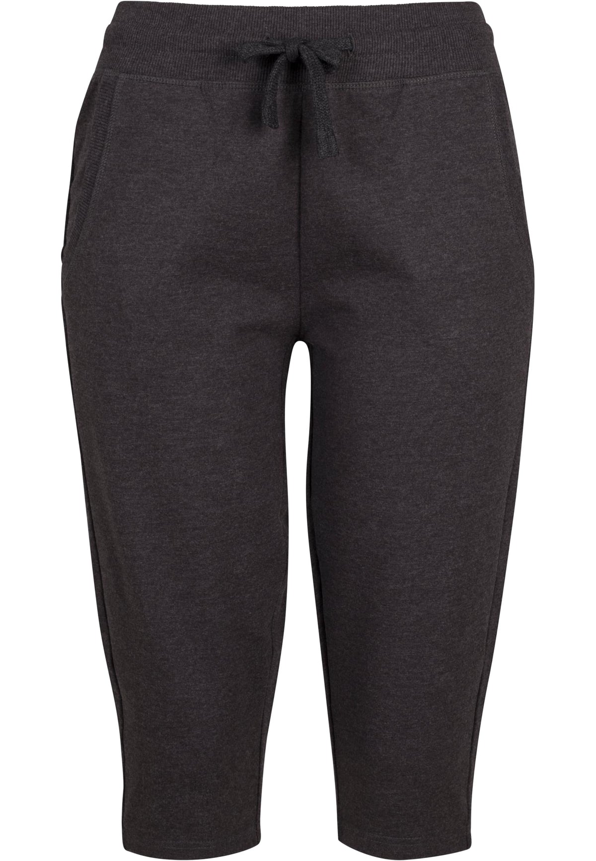 Jogging femme 3/4 éponge MF067 anthracite - vue de face