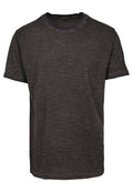 T-shirt spray dye BY072 gris fonce - vue de face