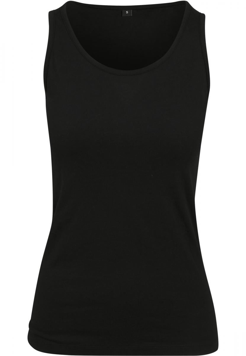 Débardeur femme classique MF089 noir - vue de face