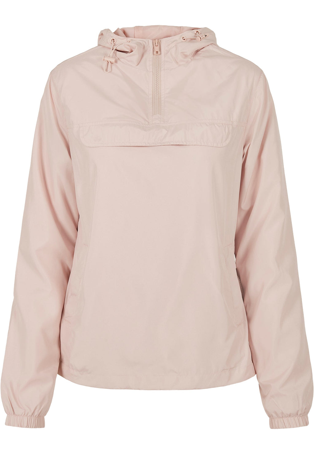 Veste coupe-vent femme MF095 rose poudré clair - vue de face