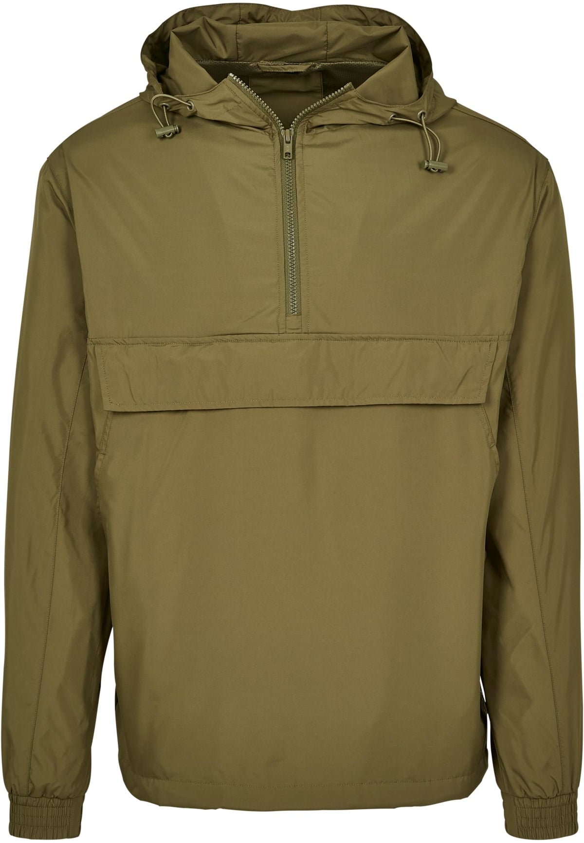 Veste a enfiler legere BY096 olive - vue de face