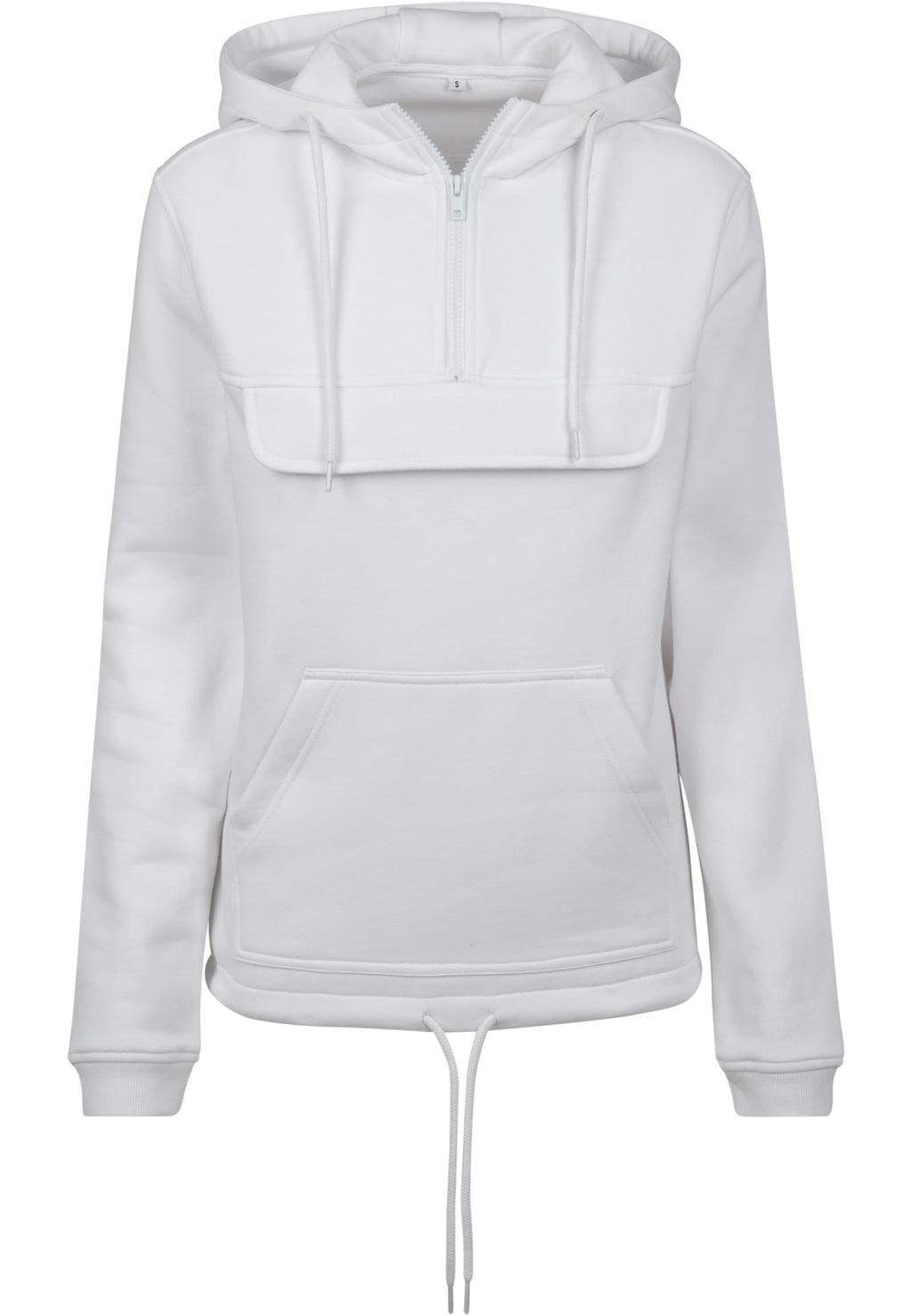 Sweat zippé femme MF097 blanc - vue de face