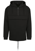 Sweat a capuche a enfiler BY098 noir - vue de face