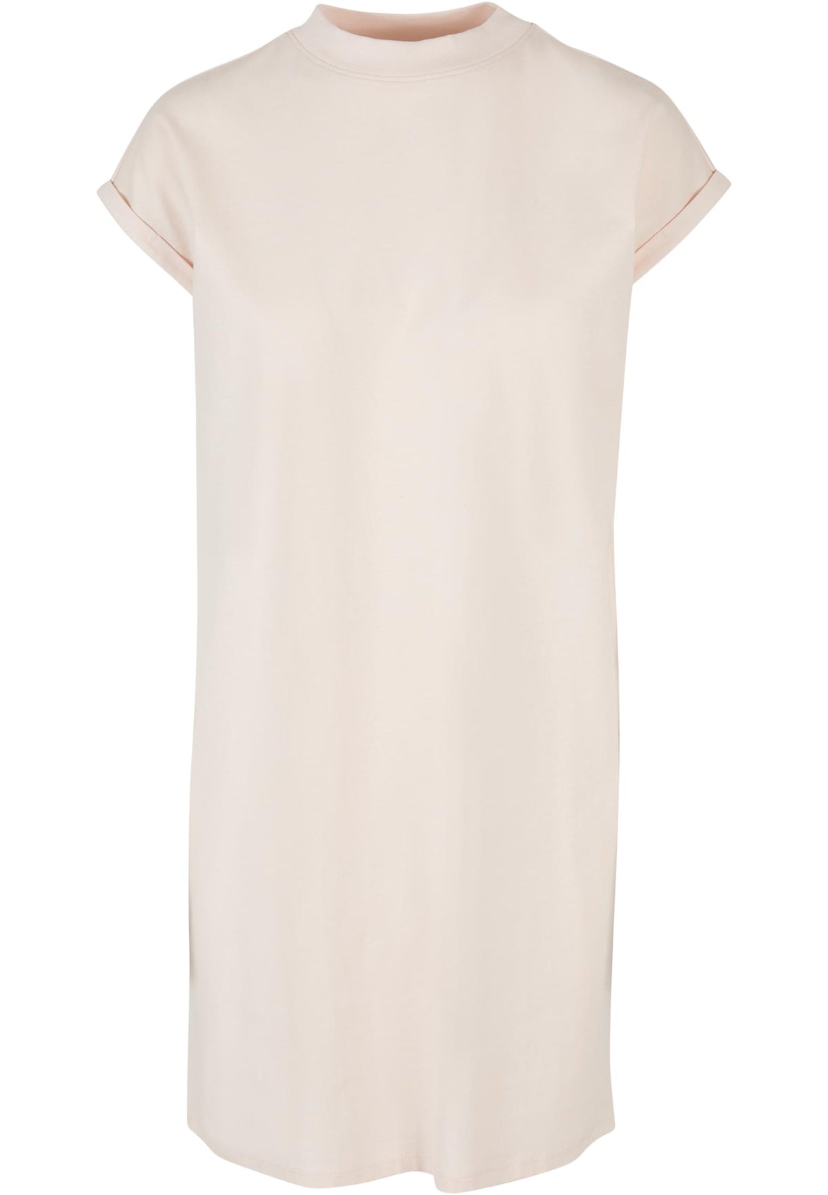 Robe femme col montant MF101 rose - vue de face