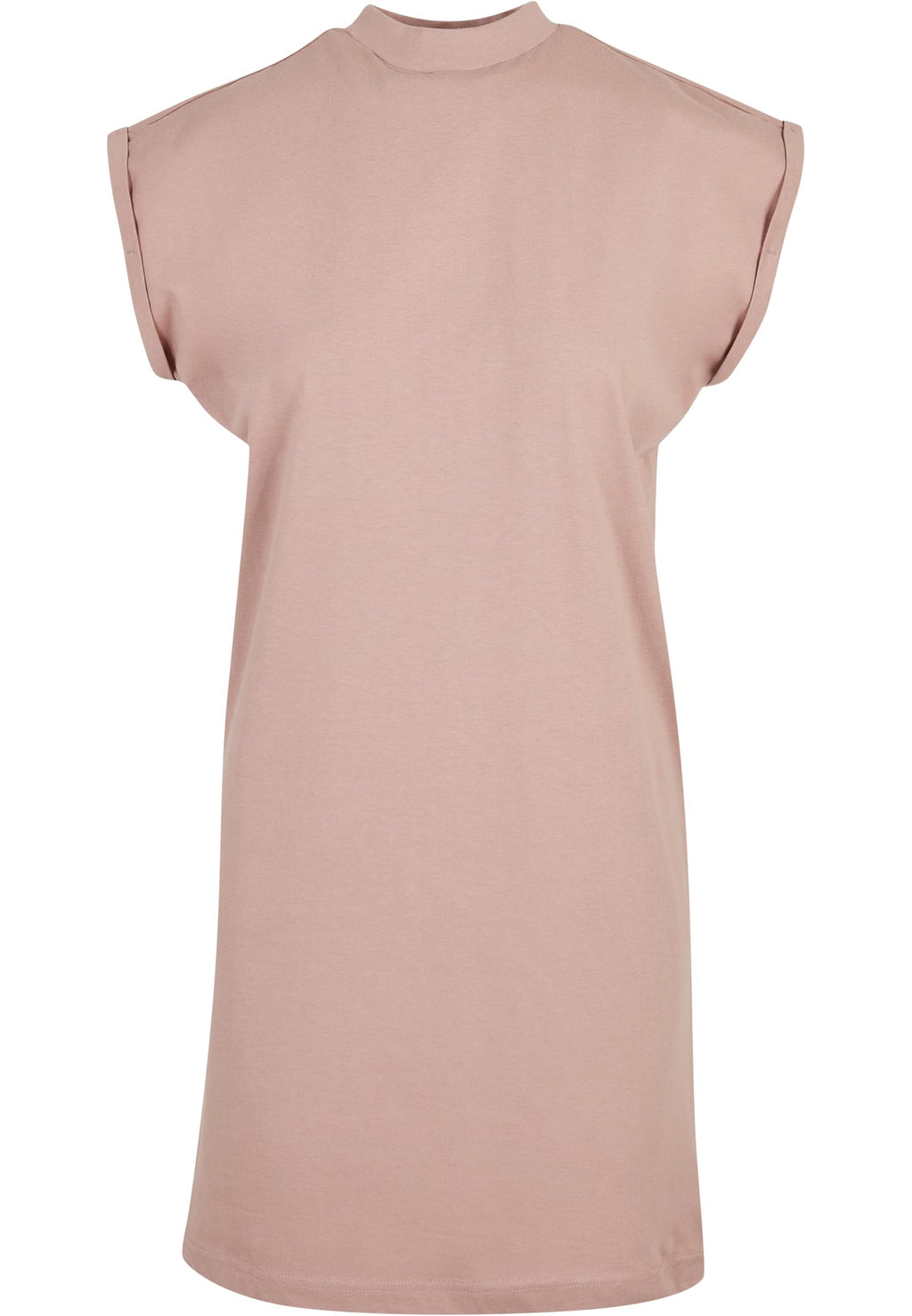 Robe femme col montant MF101 vieux rose - vue de face