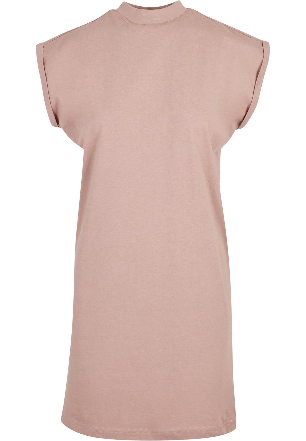 Robe femme col montant MF101 vieux rose - vue de face