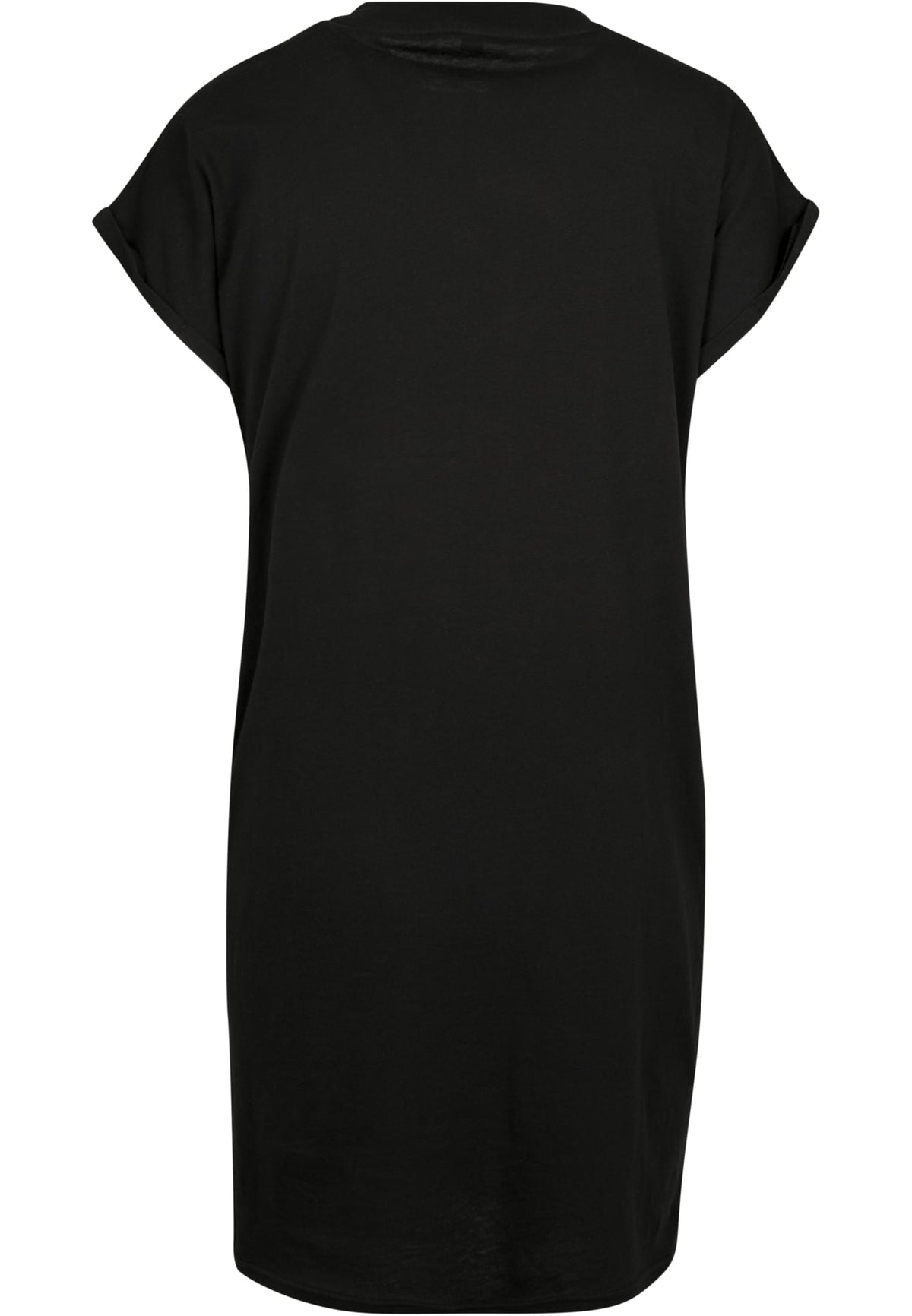 Robe femme col montant MF101 noir - vue de dos