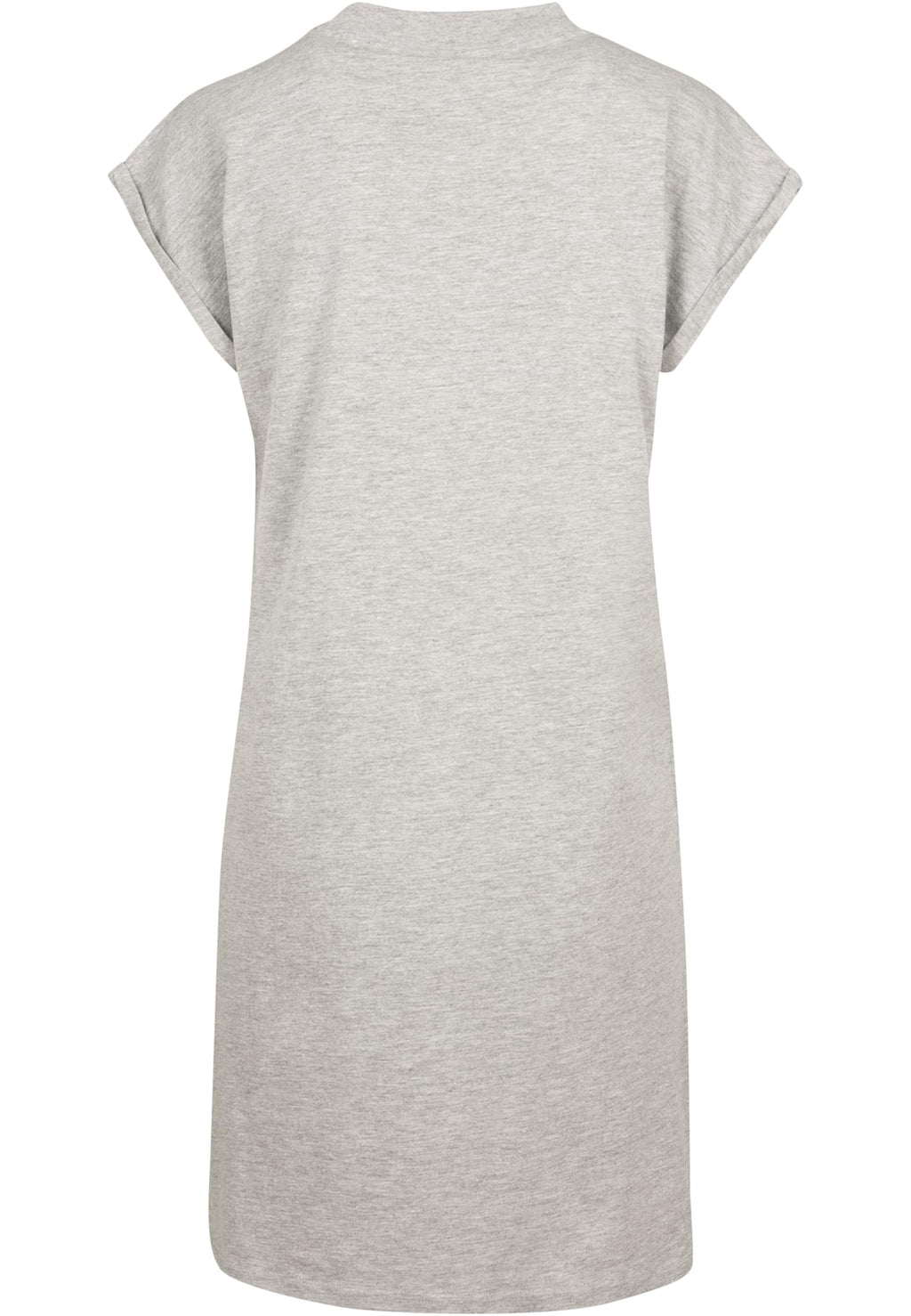 Robe femme col montant MF101 gris chiné - vue de dos
