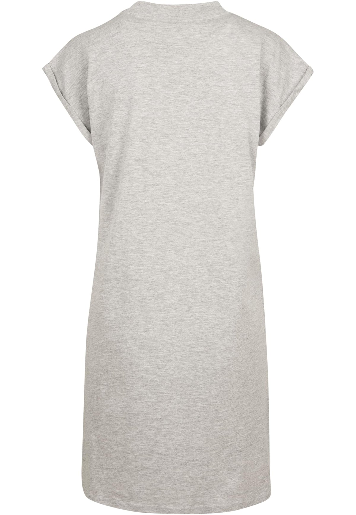 Robe femme col montant MF101 gris chiné - vue de dos