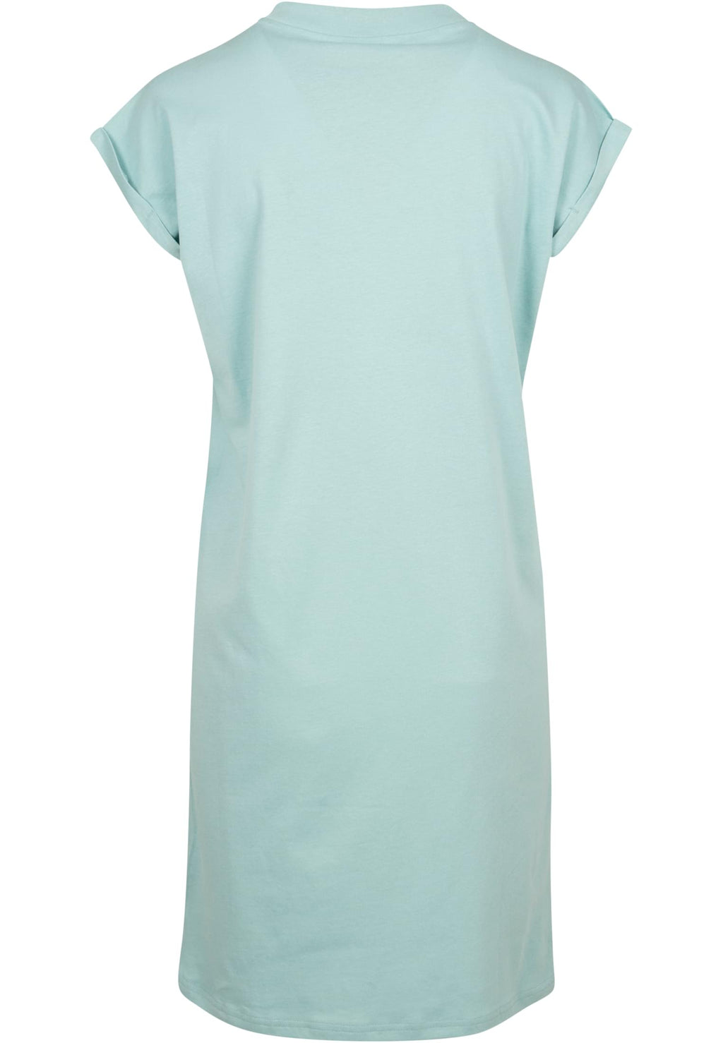 Robe femme col montant MF101 bleu glacier - vue de dos