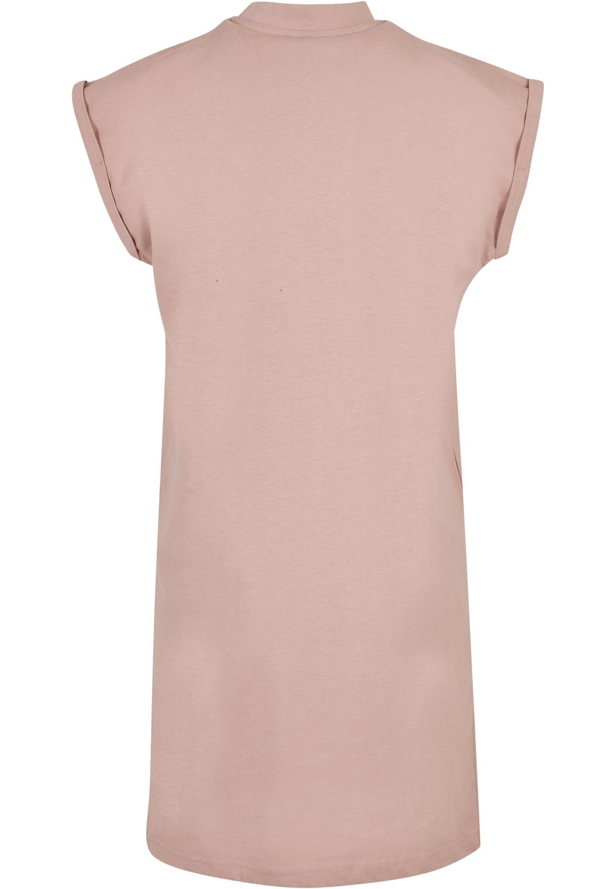 Robe femme col montant MF101 vieux rose - vue de dos