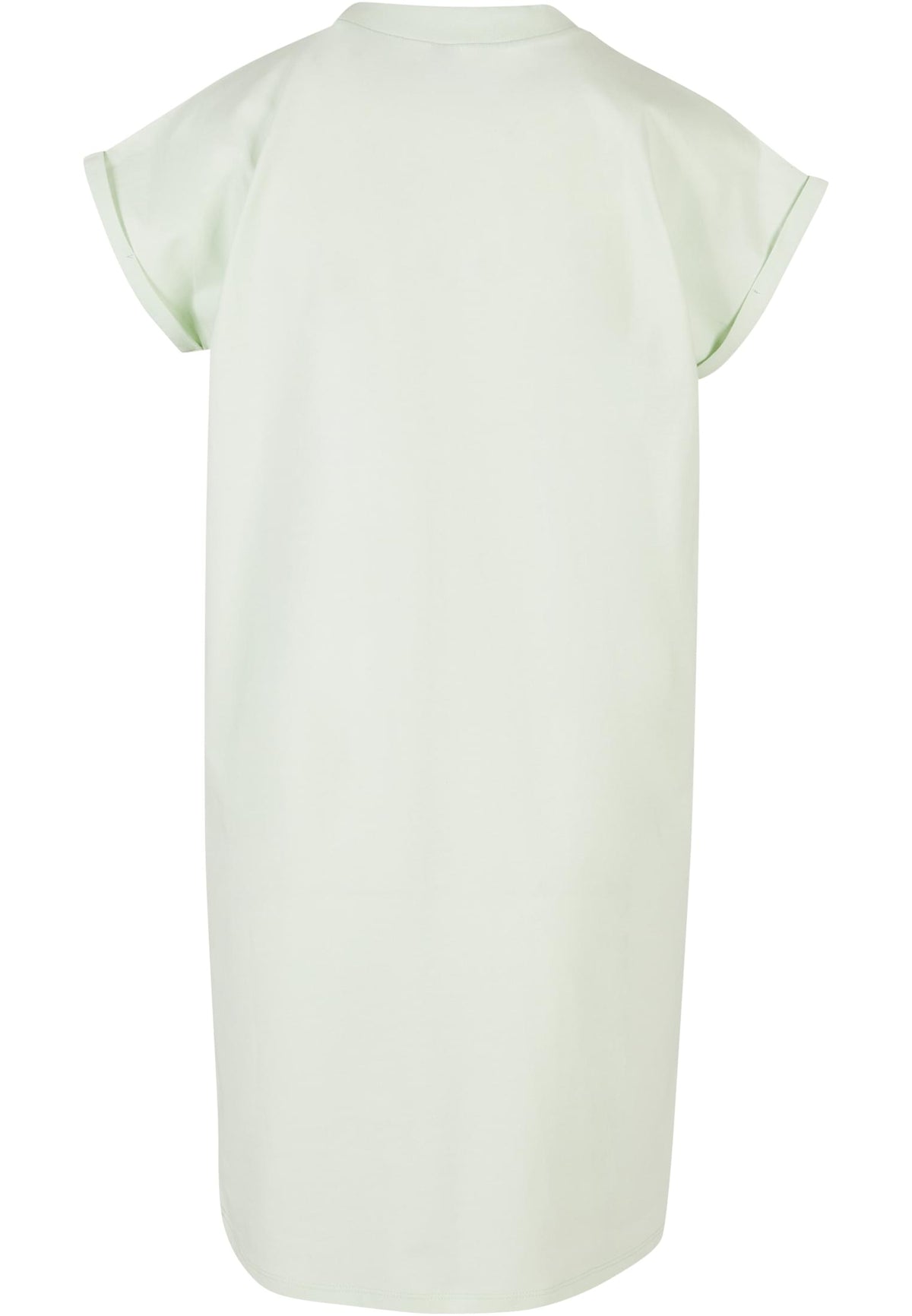 Robe femme col montant MF101 vert menthe - vue de dos