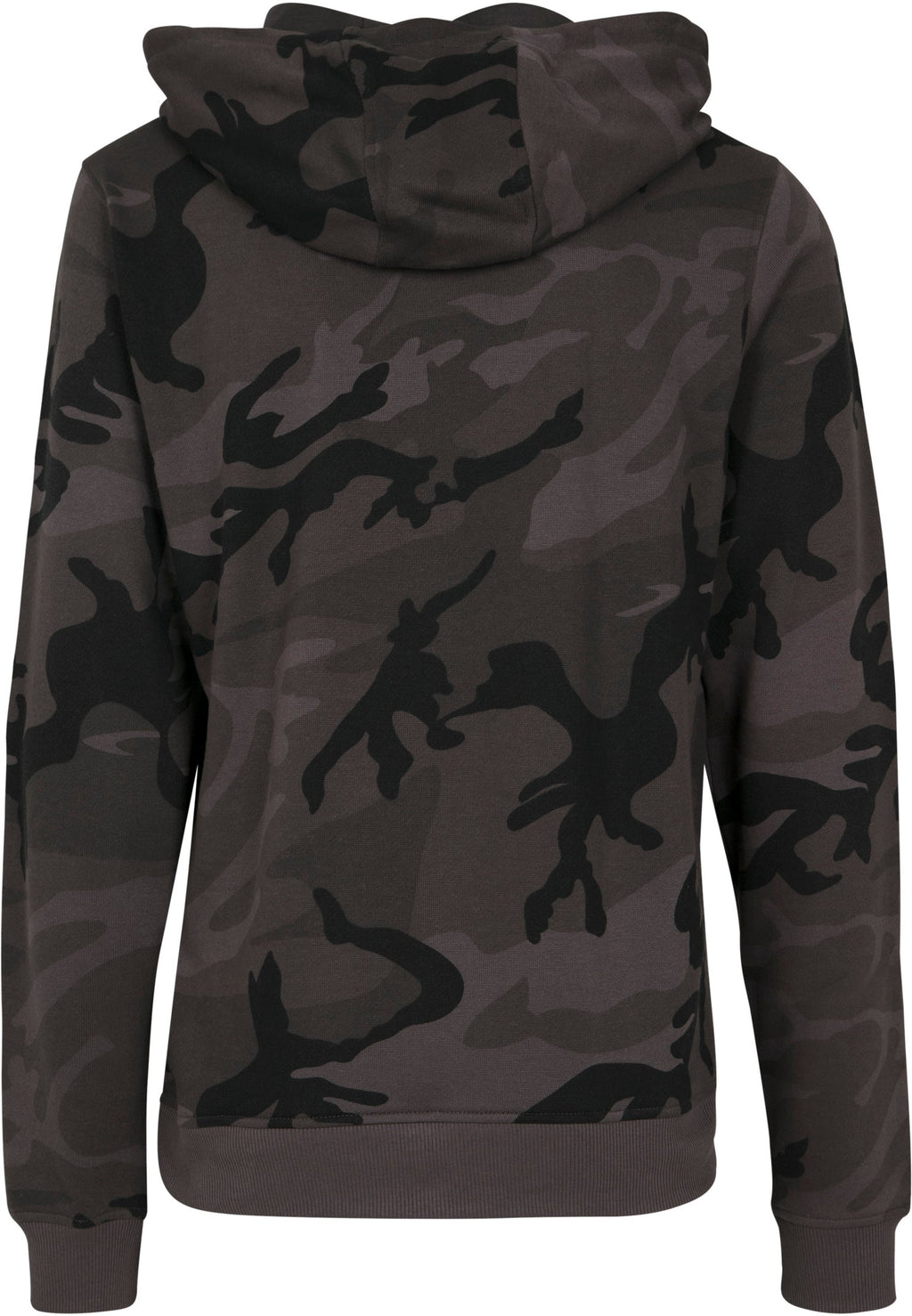 Sweat capuche camo BY111 camo fonce - vue de dos