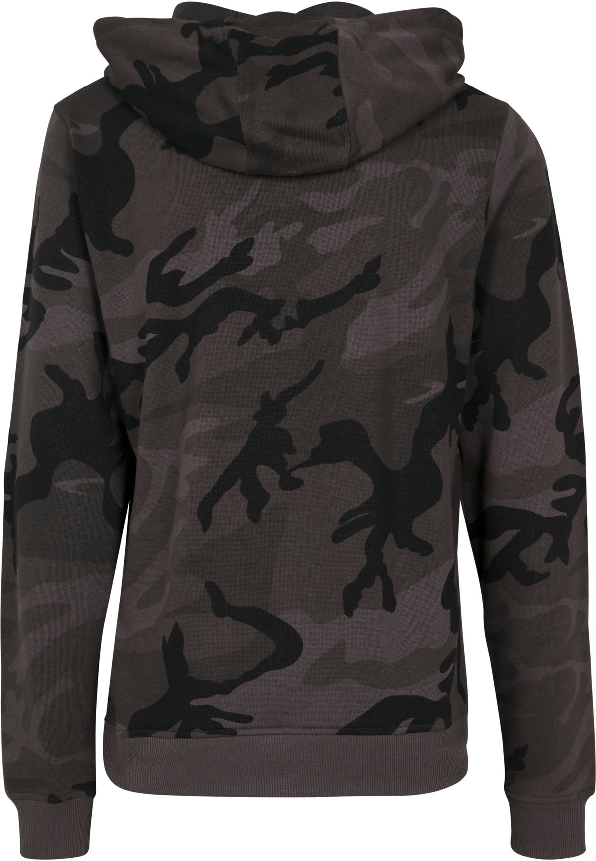 Sweat capuche camo BY111 camo fonce - vue de dos