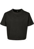 T-shirt court fille BY114 noir - vue de face