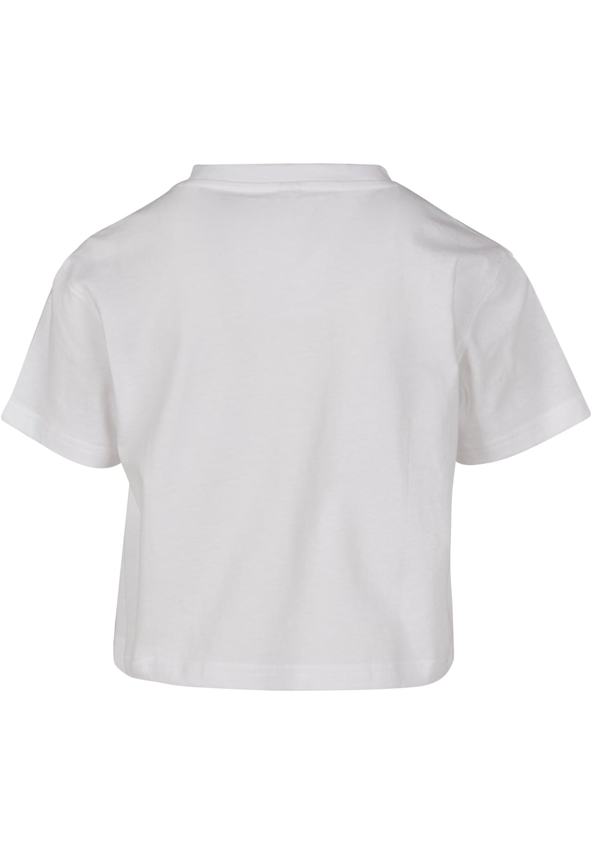 T-shirt court fille BY114 blanc - vue de dos