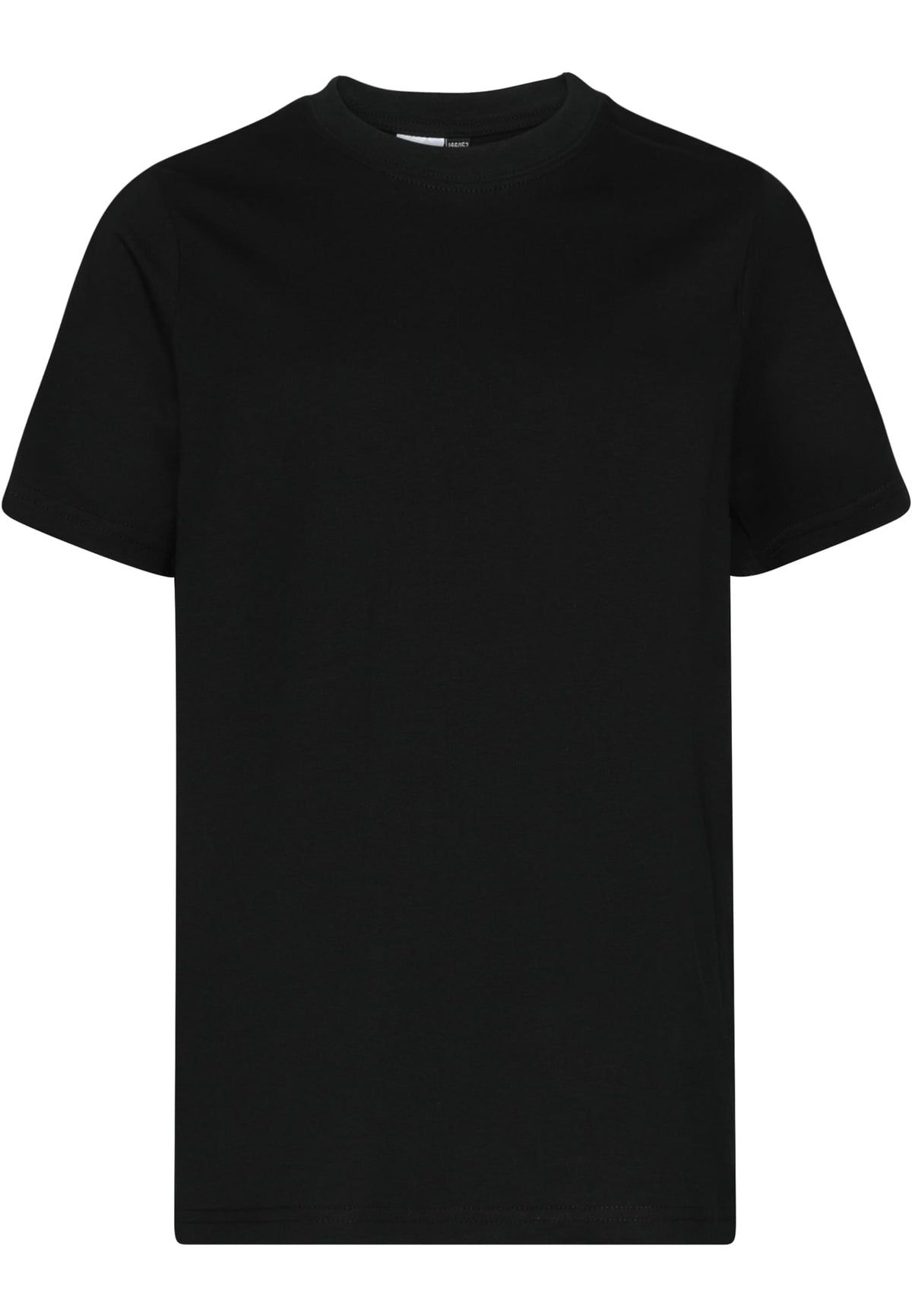 T-shirt enfant BY116 noir - vue de face
