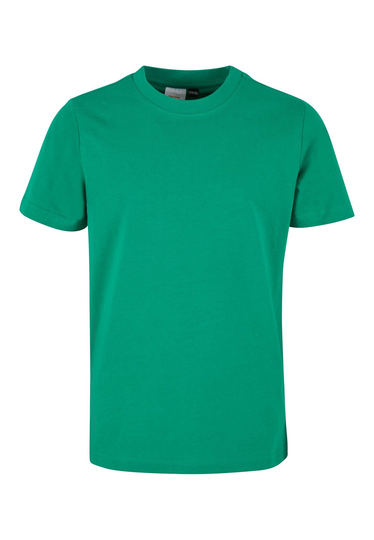 T-shirt enfant BY116 vert - vue de face