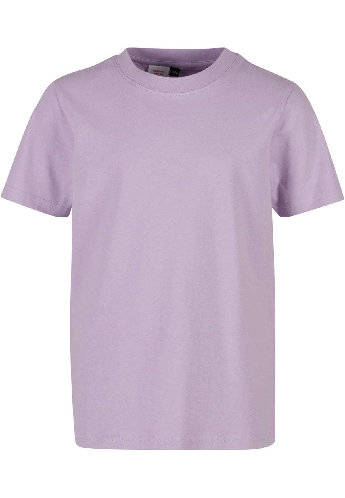 T-shirt enfant BY116 lilas - vue de face