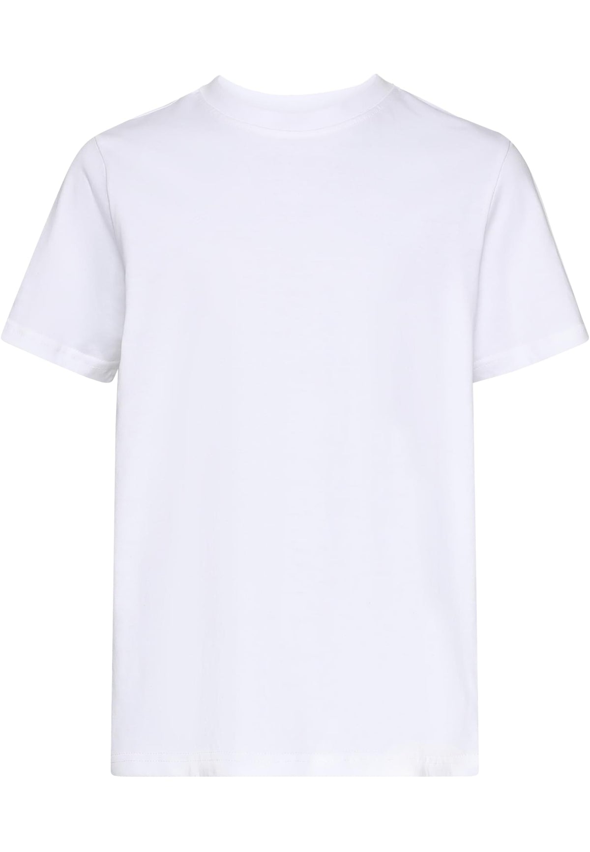 T-shirt enfant BY116 blanc - vue de face