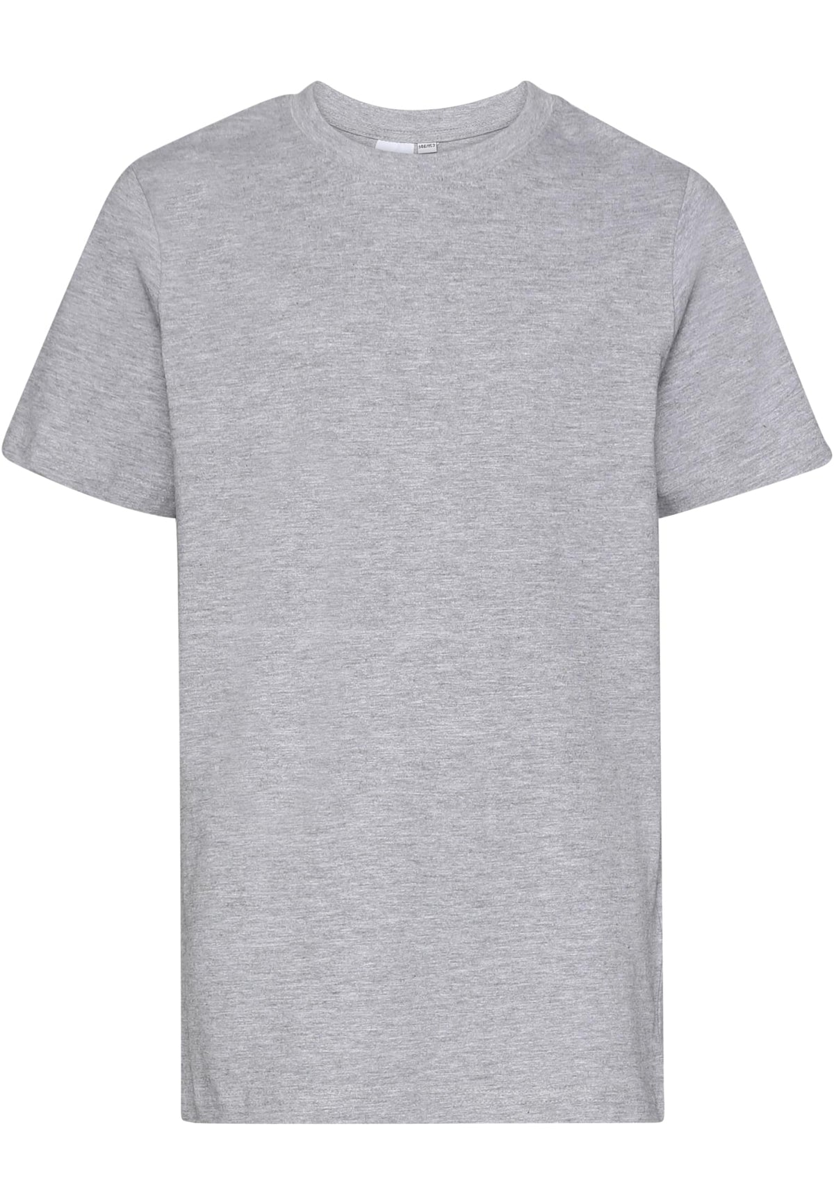 T-shirt enfant BY116 gris chine - vue de face