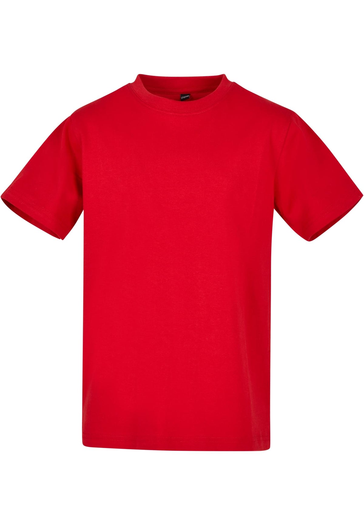 T-shirt enfant BY116 rouge - vue de face