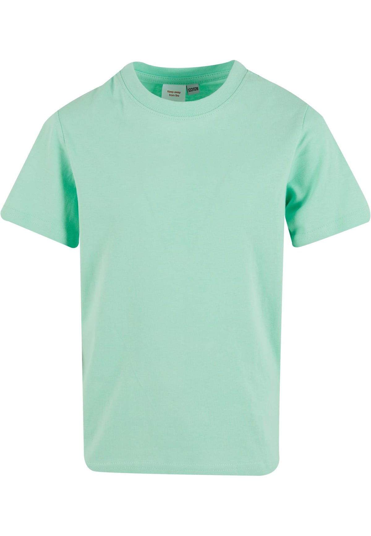 T-shirt enfant BY116 vert menthe - vue de face