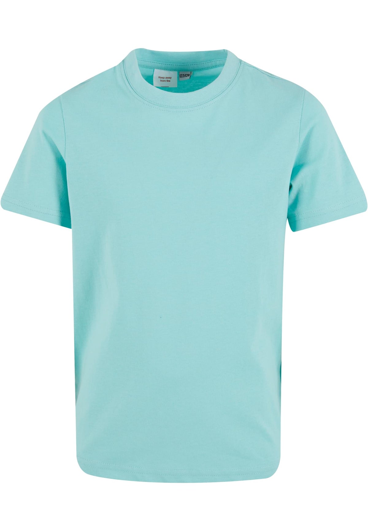 T-shirt enfant BY116 bleu beryl - vue de face