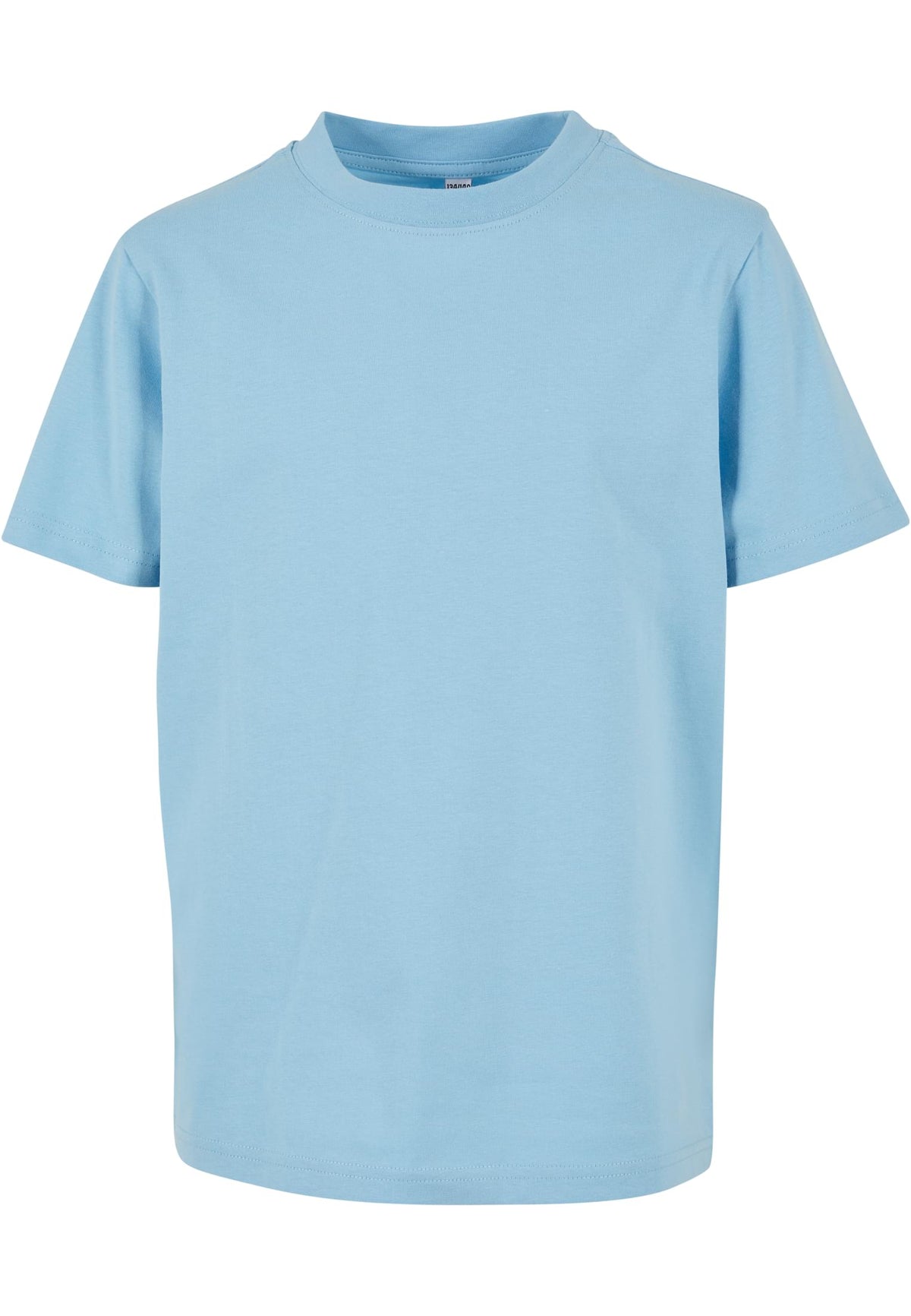 T-shirt enfant BY116 bleu baltique - vue de face
