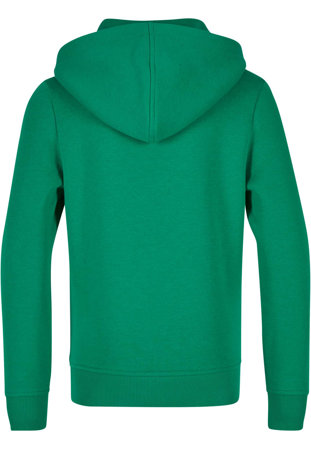 Sweat capuche enfant BY117 vert - vue de dos