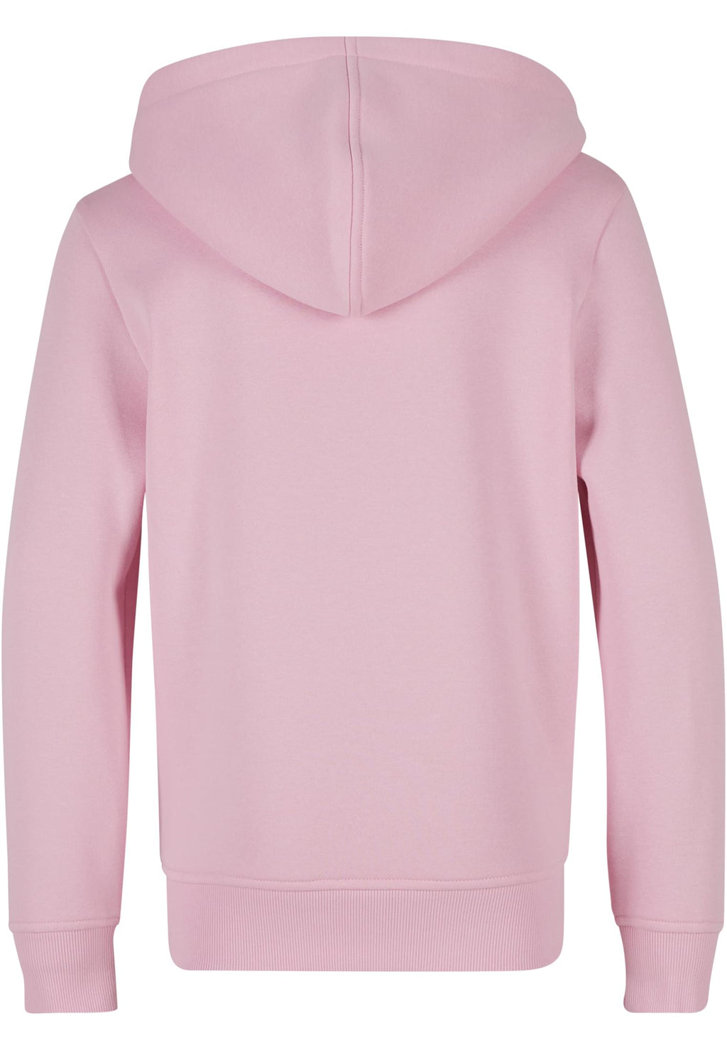 Sweat capuche enfant BY117 rose poudre - vue de dos