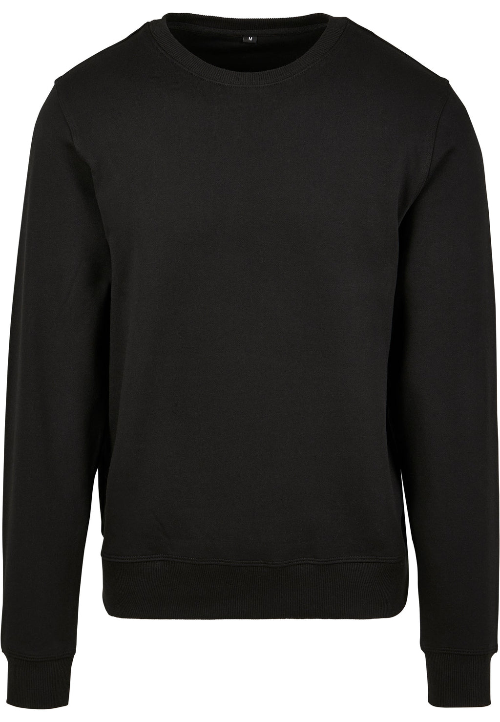 Sweat col rond Premium BY119 noir - vue de face
