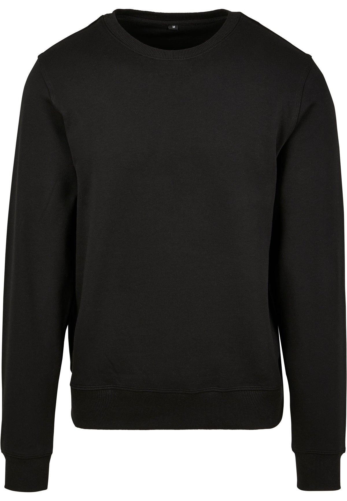 Sweat col rond Premium BY119 noir - vue de face